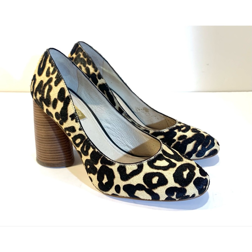Louise et Cie Leopard Calf Hair Pumps Sz 7.5M